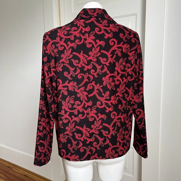 90s/00s black and red jacket - Picture 3 of 4